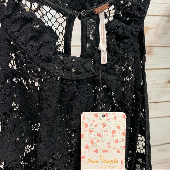 Free People Sweet Meadow Dreams Lace Top - Picture 8 of 8